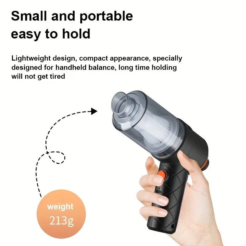 CENRR 98000PA Auto Staubsauger – Ultra High Power Car Mounted Vacuum Cleaner, kabellos & kompakt