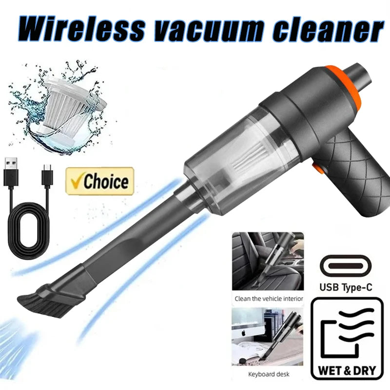 CENRR 98000PA Auto Staubsauger – Ultra High Power Car Mounted Vacuum Cleaner, kabellos & kompakt